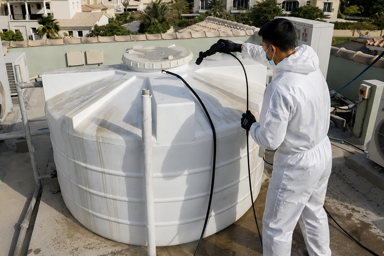 Water tank cleaning Dubai